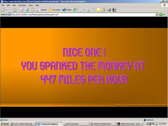 Scary flash animation