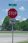 US One sign in my neighborhood