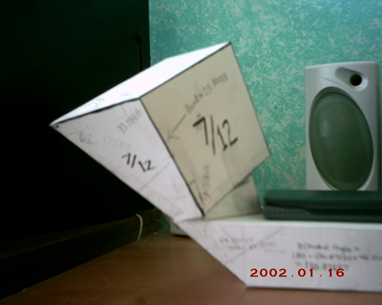 Hip Rafter Foot : Major (7/12) Span compound angle for SQUARE CUT FASCIA