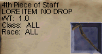 4th Piece of Staff