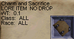Book of Charm and Sacrifice