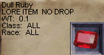 Dull Ruby