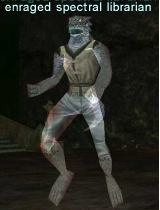 An Enraged
Spectral Librarian