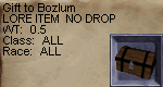A Gift to Bozlum
