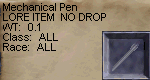 Mechanical Pen