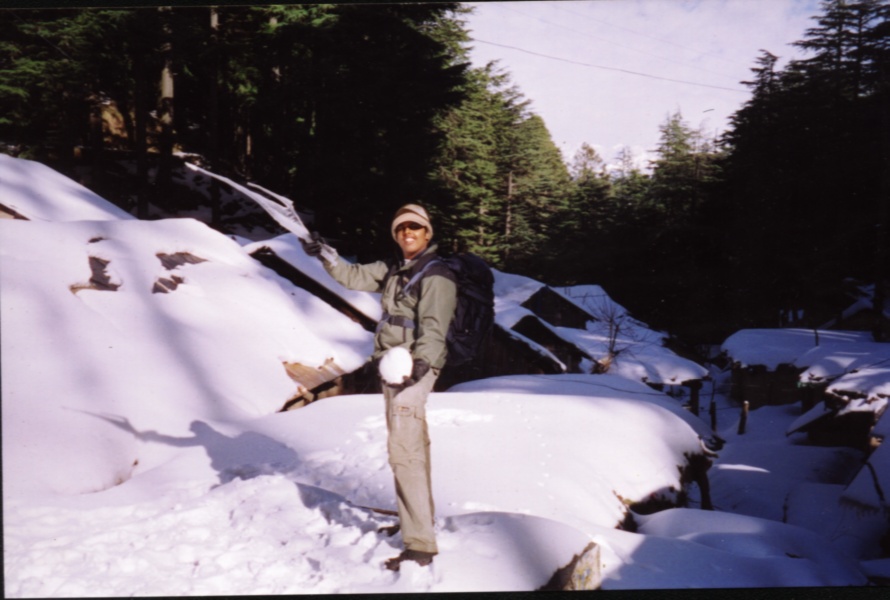 ME in Himalayas with my weapon