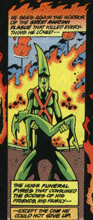 Poor J'onn!  It's a wonder he's as sane as he is.