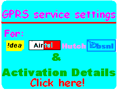 ** GPRS Settings **