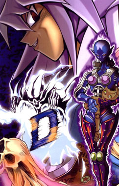 The Destiny Board and Dark Necrofear are some of Bakura's most powerful cards