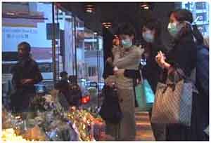 Leslie Cheung Memorial Two Days After His Suicide