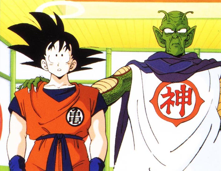 Goku Confused