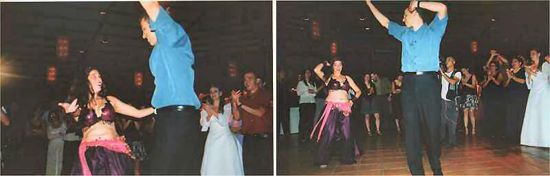Yael Tal dancing with the broom