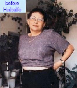 before Herbalife nutritiopnal program Ilana's weight was 78 Kg