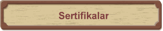 Sertifikalar