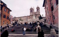 Piazza di Spagna.