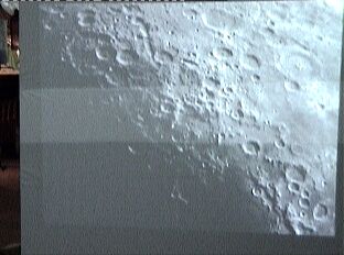 Close up of Lunar  - C8 prime focus + Neptune 100N