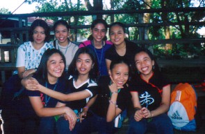 above:: wenky, marissa, marianne, and eula :::: below:: frances, adelle, gee<me!>, and clang