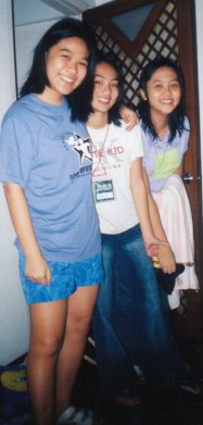frances with 2 of our sisters from assumption antipolo