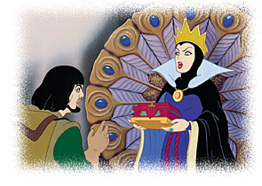 The huntsman and the Queen
