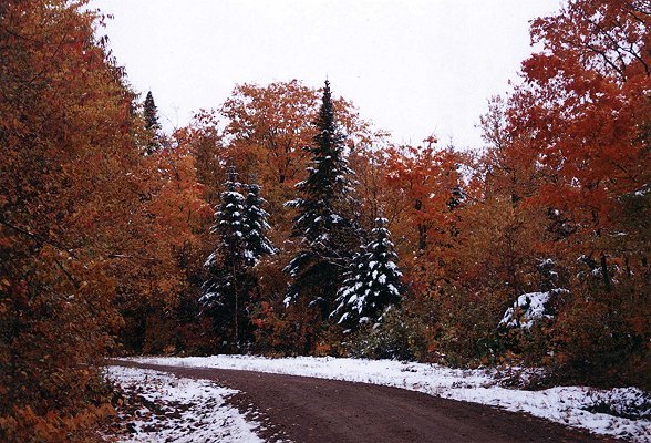 Mont Sainte-Anne, October 2000