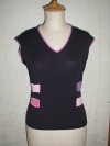 12G intarsia with beadings