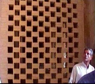 lattice wall in James Mosque ( Friday Mosque)