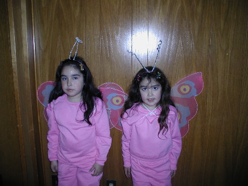 the girls on halloween