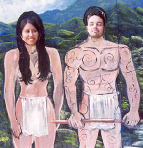 After years of living in the jungles of New York, Adrianna and Chris found each other.