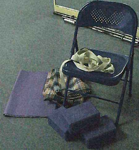 Yoga Props: Mats, Belt, Blocks, Blanket and Chair