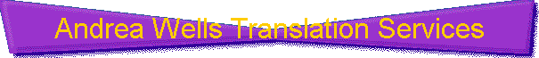 Andrea Wells Translation Services