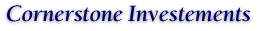 Cornerstone Investments (Investements?)