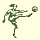girl playing football