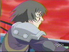 Raven in his Genosaur.