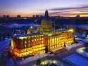 Alberta Legislature in Winter, Edmonton