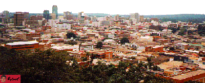 Das Stadtbild von Harare