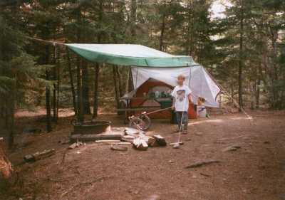 Campsite in Acadia