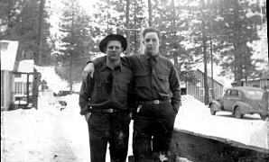 Buck Lee & Tom Bowerman<br>At Camp Icicle