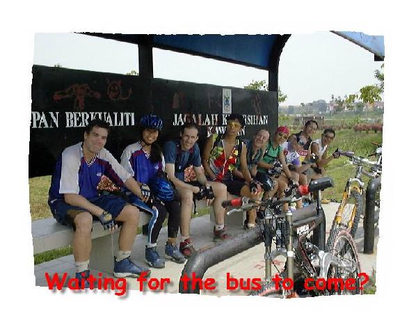 Too hot to ride or what?