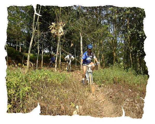 Jesse - downhill charge!