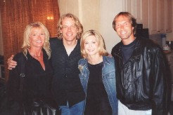Karen and Will with Andy Timmons and Olivia Newton John