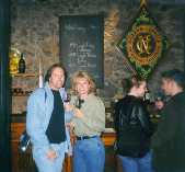 Will and Karen at Niebaum Coppola