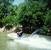 Will on his 1996 Yamaha Wave Raider