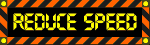 REDUCE SPEED CONSTRUCTION SIGN