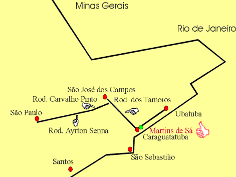 Mapa de Martins de S