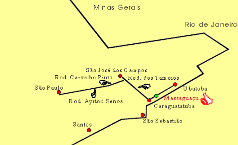 Mapa de Massaguau