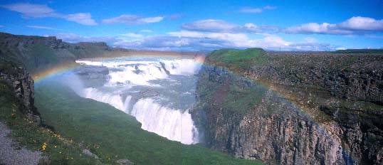 [Photo of Gullfoss Waterfall, Iceland]