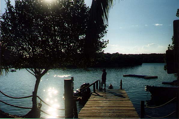 Snorkeling lagoon at Xel-Ha.