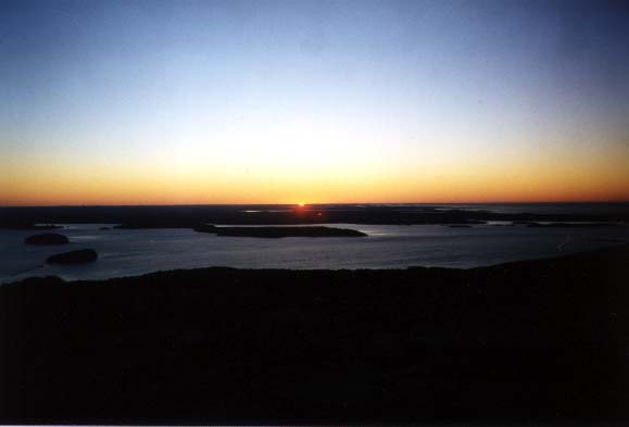 Sunrise from Cadillac Mountain