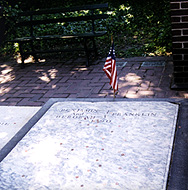 Ben Franklin's grave