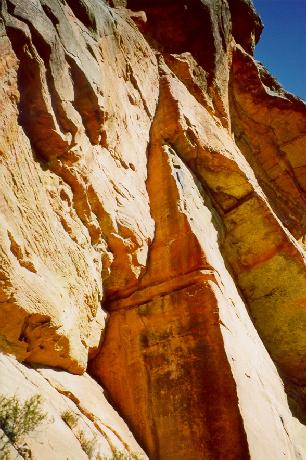 Ok, I confess, we dropped the guidebook and had to rap back down to the 1st belay to retrieve it!